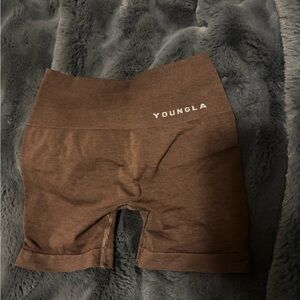 LIKE NEW YoungLA Women's Brown Shorts Size XS